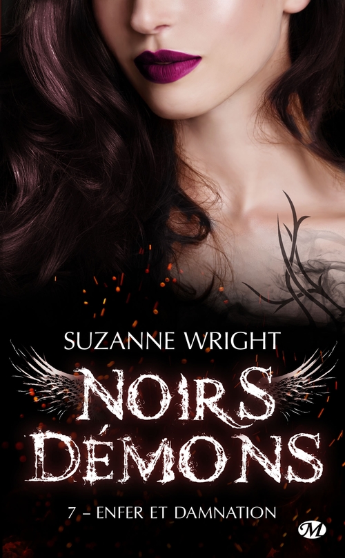 Couverture ebook de Noirs démons, T7 : Enfer et damnation, de Suzanne Wright