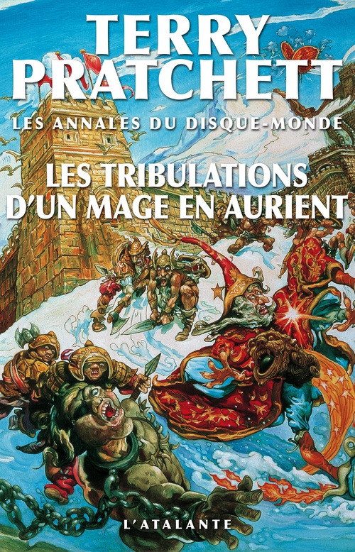 ebook cover of Les Tribulations d'un mage en Aurient, by Pratchett Terry
