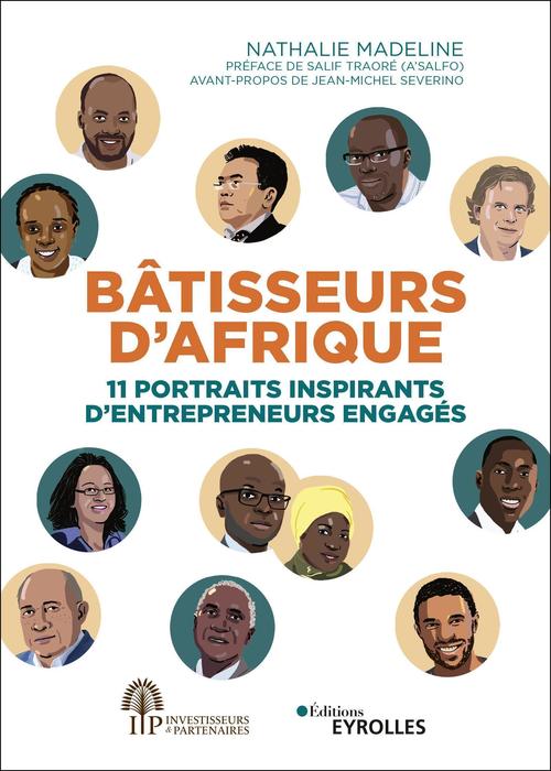 Couverture ebook de Bâtisseurs d'Afrique, de Nathalie Madeline
