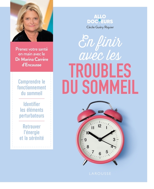 Couverture ebook de En finir avec les troubles du sommeil, de Cécile Guéry Riquier