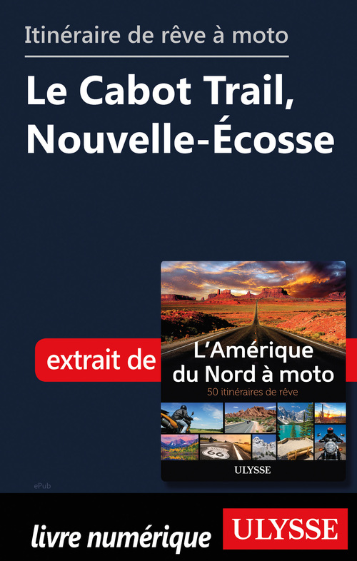 Couverture ebook de Itinéraire de rêve à moto - Le Cabot Trail, Nouvelle-Ecosse, de Collectif