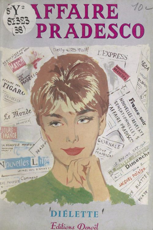 Couverture ebook de L'affaire Pradesco, de Dielette