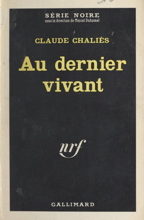 Couverture ebook de Au dernier vivant, de Claude Chalies