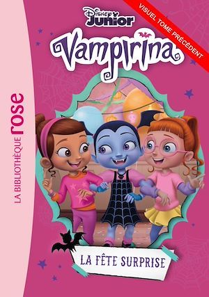 Couverture ebook de Vampirina 03 - Une drôle de soirée pyjama, de Walt Disney