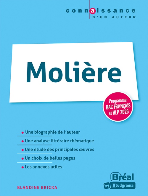 ebook cover of Molière - Programme Bac français et HLP 2025, by Blandine Bricka
