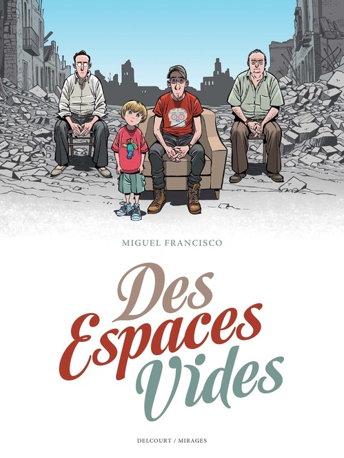 ebook cover of Des espaces vides, by Miguel Francisco