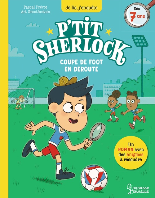 Couverture ebook de P'tit Sherlock Foot, de Pascal Prévot, Art Grootfontein