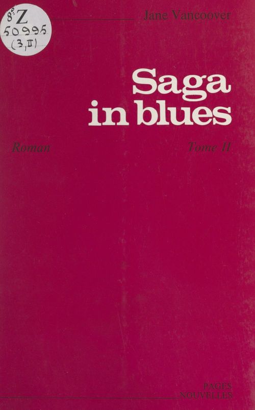 Couverture ebook de Saga in blues (2), de Jane Vancoover