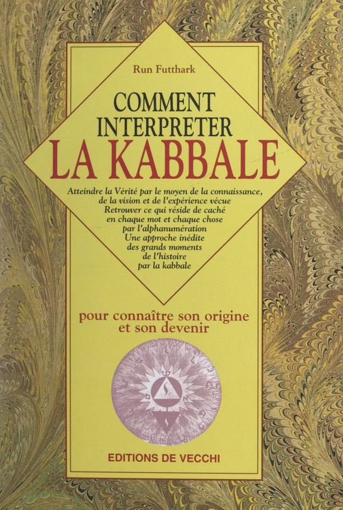 Couverture ebook de Comment interpréter la kabbale, de Run Futthark