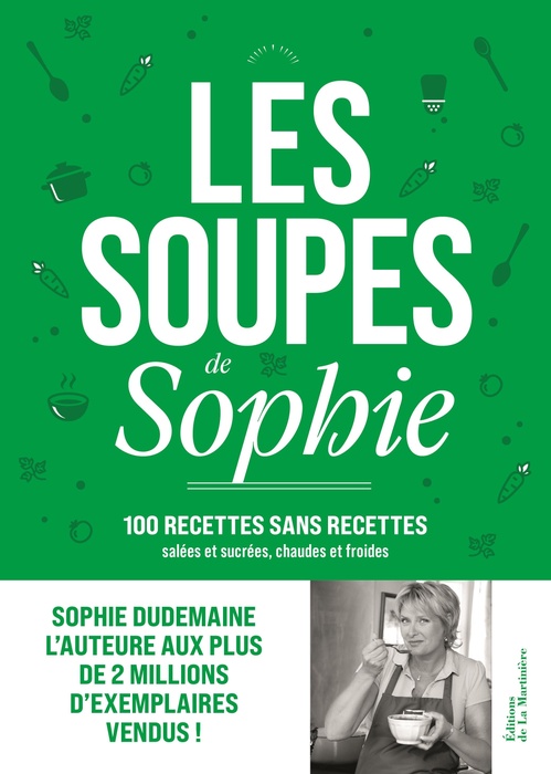ebook cover of Les Soupes de Sophie, by Sophie Dudemaine