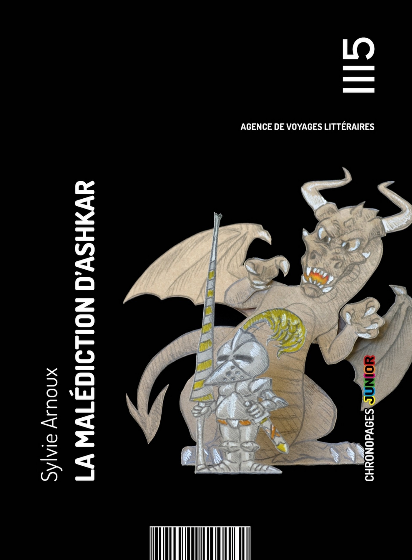ebook cover of La malédiction d'Ashkar, by Sylvie Arnoux