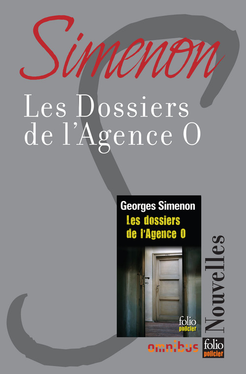 Couverture ebook de Les dossiers de l'agence O, de Georges Simenon