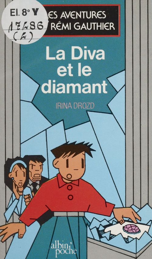 Couverture ebook de Les aventures de Rémi Gauthier (1) : La diva et le diamant, de Irina Drozd