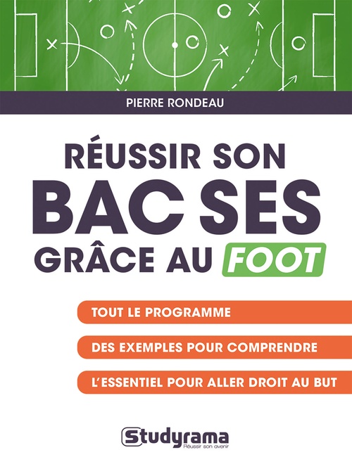 ebook cover of Réussir son BAC SES grâce au foot, by Pierre Rondeau