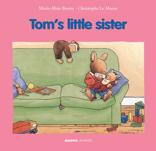 Couverture ebook de Tom's Little Sister, de Marie-Aline Bawin, Christophe Le masne