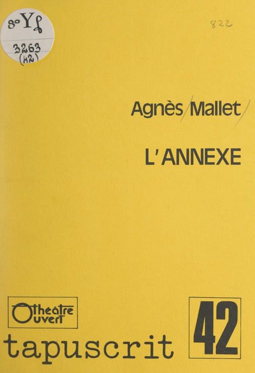 ebook cover of L'annexe, by Agnes Mallet