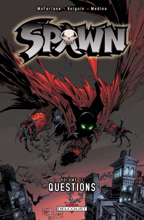 Couverture ebook de Spawn T11 - Questions, de Todd McFarlane