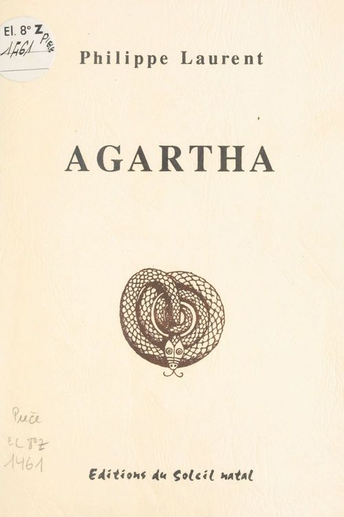 Couverture ebook de Agartha, de Laurent Philippe
