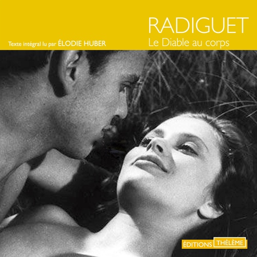 audiobook cover of Le diable au corps, by Raymond Radiguet