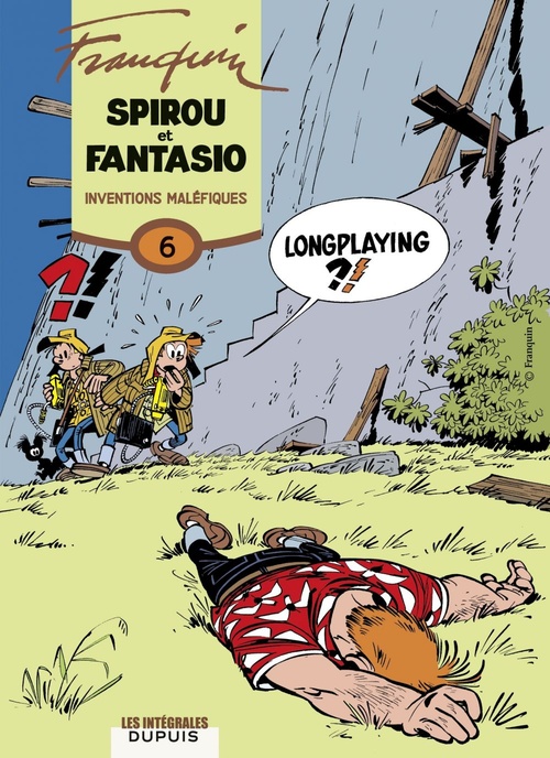 Couverture ebook de Spirou et Fantasio - L'intégrale - Tome 6 - Inventions maléfiques, de André Franquin
