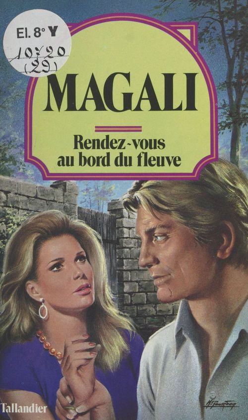 Couverture ebook de Rendez-vous au bord du fleuve, de Magali