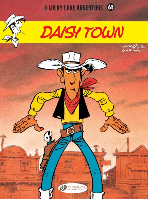 ebook cover of Lucky Luke - Volume 61 - Daisy Town, by René Goscinny, Morris