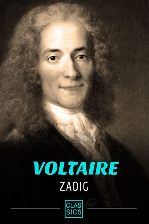 ebook cover of Zadig, by Voltaire