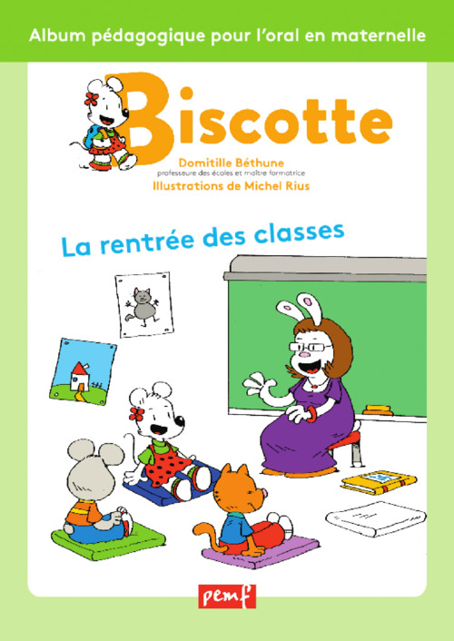 Couverture ebook de La rentrée des classes, de Domitille Bethune, Michel Rius