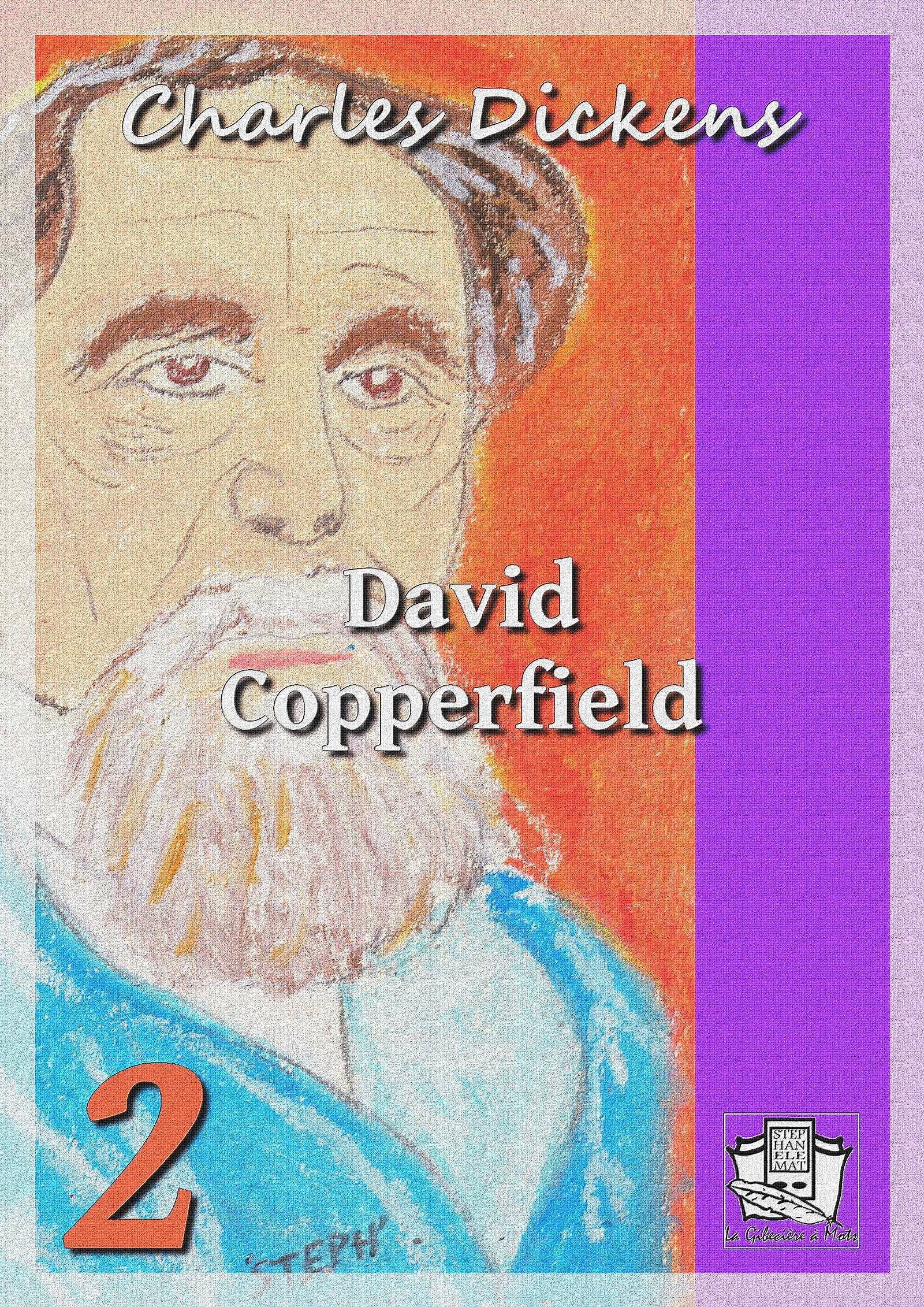 ebook cover of David Copperfield, by Charles Dickens
