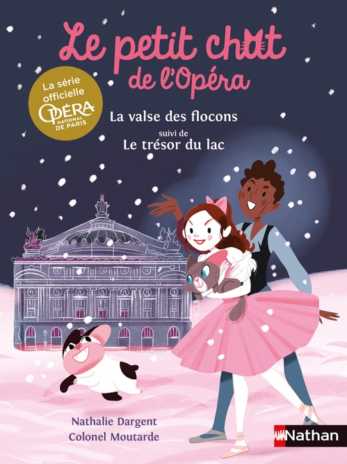 ebook cover of La valse des flocons suivi de Le trésor du lac, by Nathalie Dargent