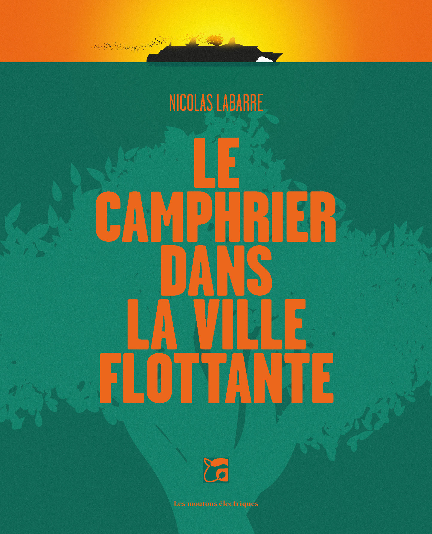 ebook cover of Le camphrier dans la ville flottante, by Nicolas Labarre
