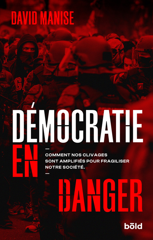 Couverture ebook de Démocratie en danger, de David Manise