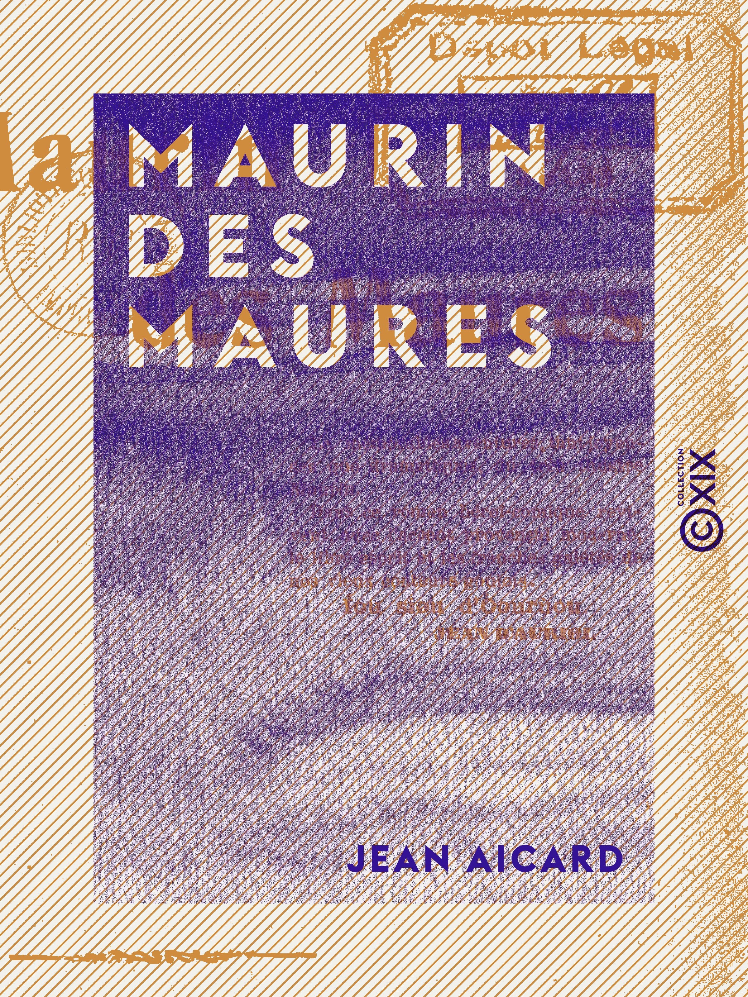 Couverture ebook de Maurin des Maures, de Jean Aicard