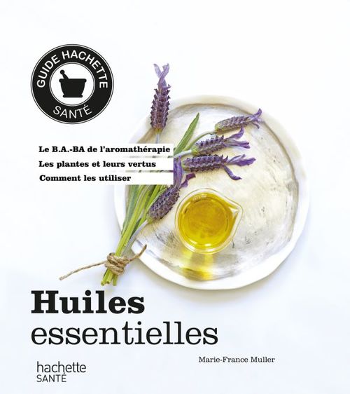 Couverture ebook de Huiles esssentielles, de Marie-France Muller
