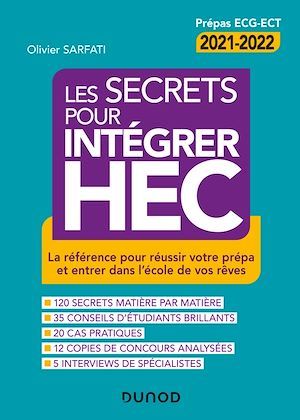 Couverture ebook de Les secrets pour intégrer HEC - 4e éd., de Olivier Sarfati