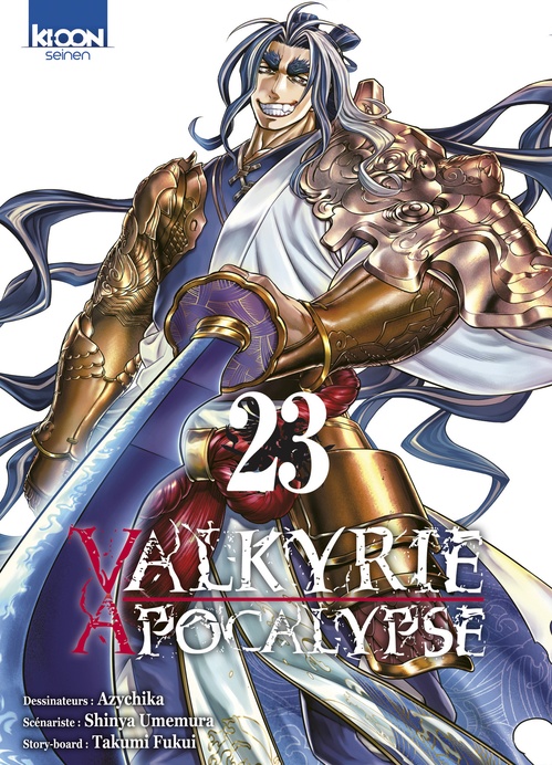 Couverture ebook de Valkyrie Apocalypse T23, de Shinya Umemura, Takumi Fukui, Ajichika
