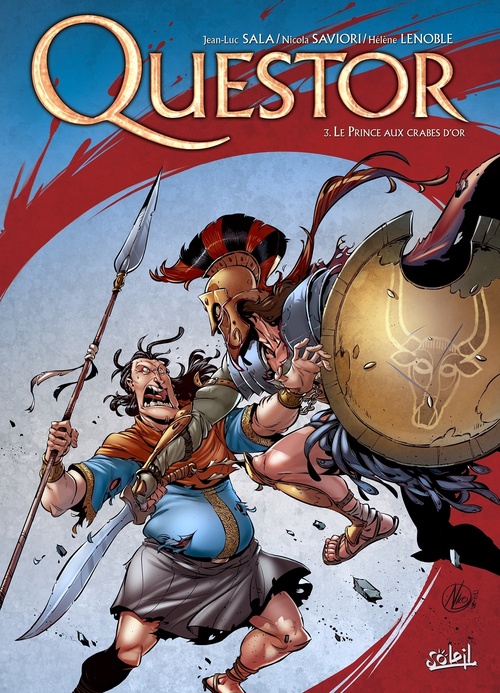 ebook cover of Questor T03 - Le prince aux crabes d'or, by Jean-Luc Sala