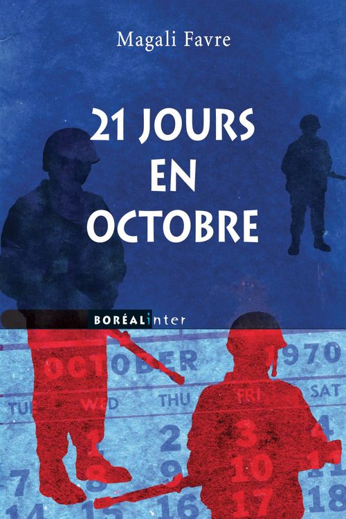 ebook cover of 21 jours en octobre, by Magali Favre