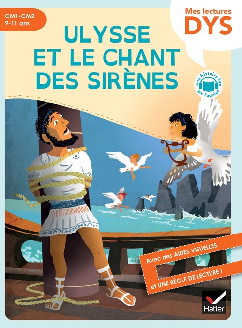 Couverture ebook de Ulysse et le chant des Sirènes adapté, de Hélène Kérillis