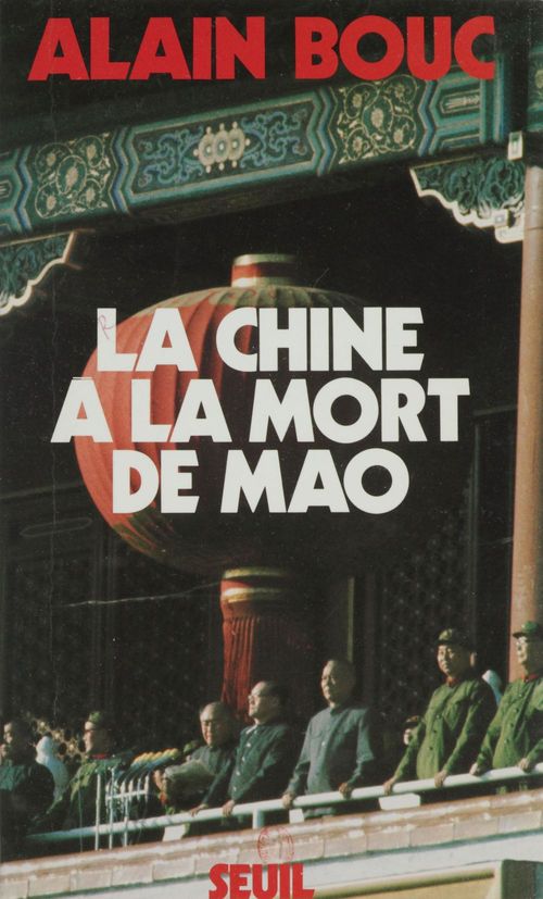 Couverture ebook de La Chine à la mort de Mao, de Bouc Alain