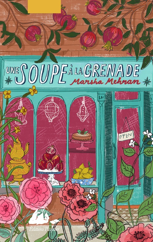 Couverture ebook de Une soupe à la grenade, de Marsha MEHRAN