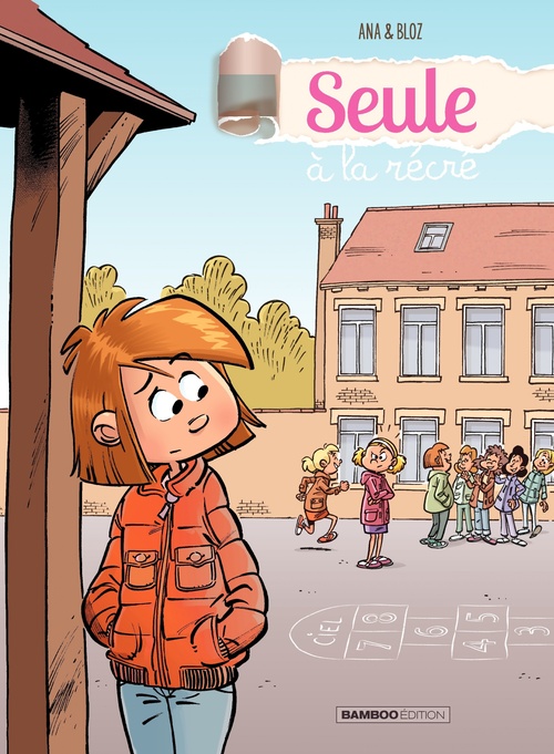 Couverture ebook de Seule à la récré, de Ana