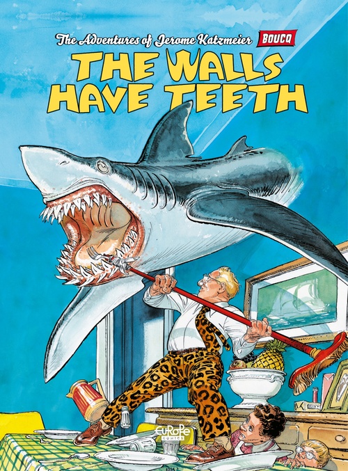 Couverture ebook de Jérôme Moucherot -Volume 1 - The Walls Have Teeth, de François Boucq
