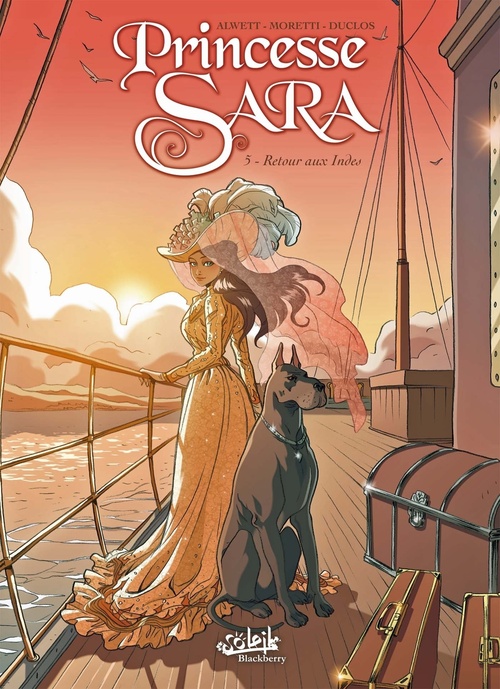 ebook cover of Princesse Sara T05 - Retour aux Indes, by Audrey Alwett