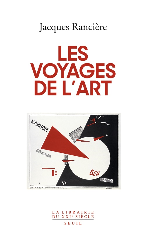 Couverture ebook de Les Voyages de l'art, de Jacques Rancière