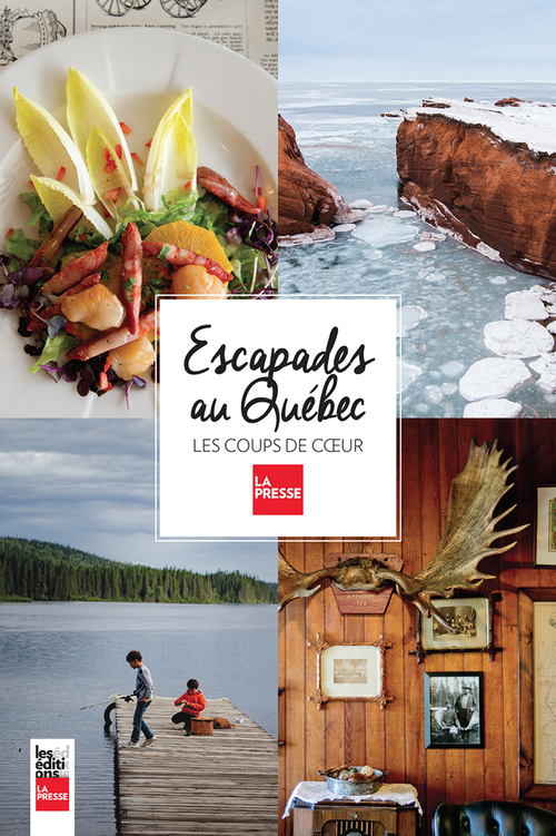 Couverture ebook de Escapades au Québec, de Stéphanie Bérubé