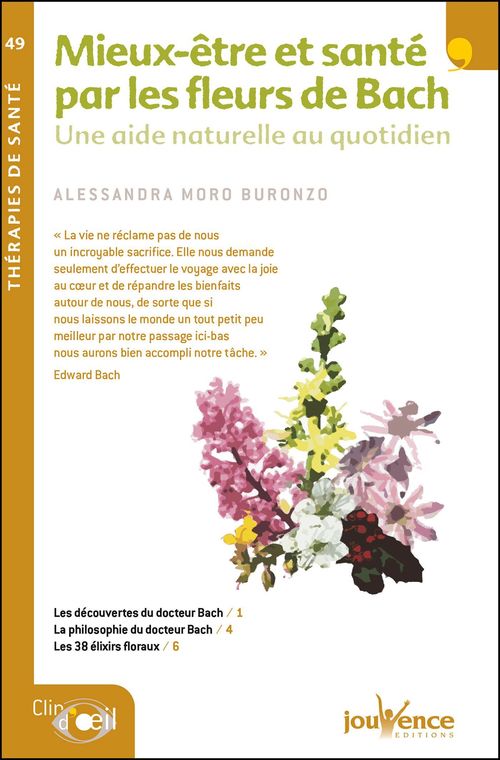 ebook cover of Mieux être et santé par les fleurs de Bach, by Moro Buronzo Alessan