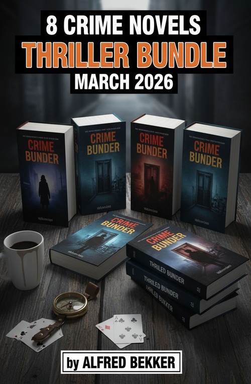 Couverture ebook de 8 Crime Novels In The Thriller Bundle March 2026, de Alfred Bekker