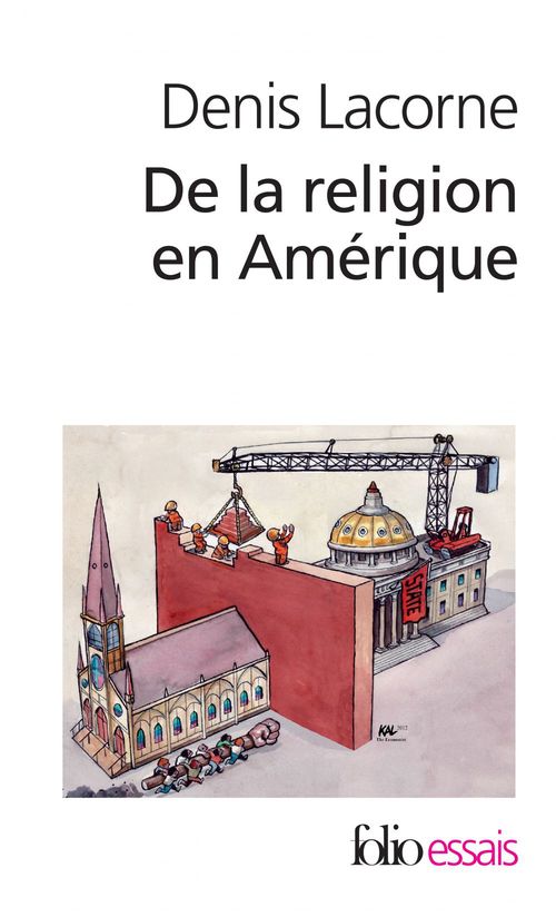 ebook cover of De la religion en Amérique. Essai d'histoire politique, by Denis Lacorne