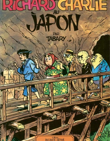 Couverture ebook de Richard et Charlie au Japon, de Jean Tabary